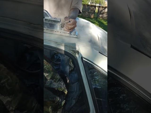 panoramic sunroof installed on a 96 Impala SS by Spraywaycustoms