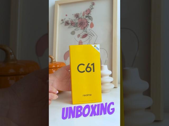 Realme C61 Sparkle Gold Unboxing | #realmec61 #realme #c61