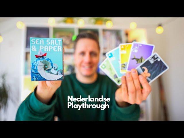 SEA SALT & PAPER - Nederlandse Playthrough