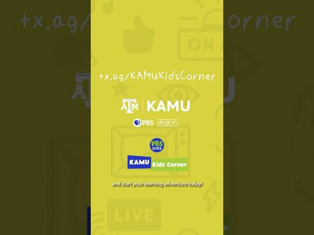 Join the KAMU Kids Corner! #kamu #pbskids #pbs #games