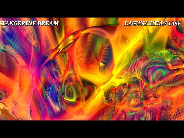 Tangerine Dream - Laguna Hills 1986