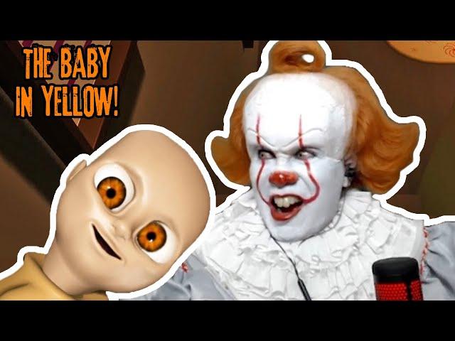 Pennywise Babysits a DEMON BABY! (THE BABY IN YELLOW) | Prince De Guzman