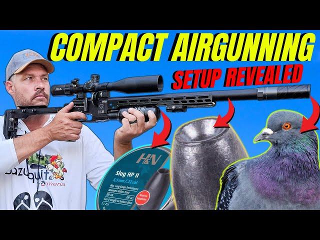 Compact AIR GUN Hunting I Gun setup Revealed! I Airgun Pest Control I Fx Panthera Hunting