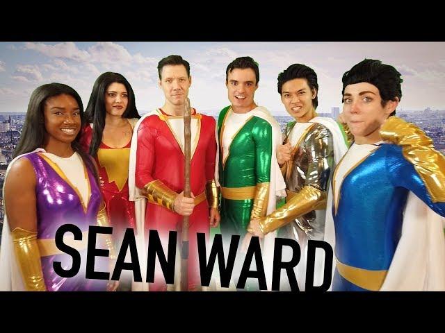 Making the SHAZAM Epic Parody Movie - BEHIND THE SCENES with Sean Ward