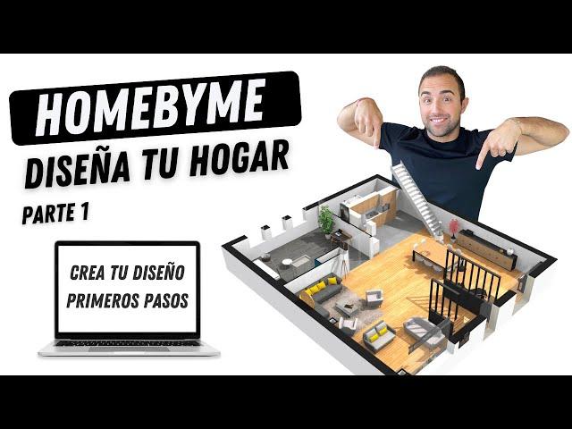 Diseña tu hogar | Tutorial HomeByMe | Parte 1