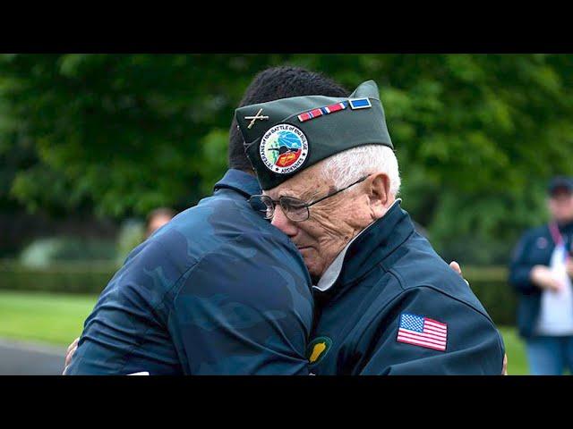 WWII Battlefield Return // Heroes Return To Normandy 74th D-DAY Anniversary