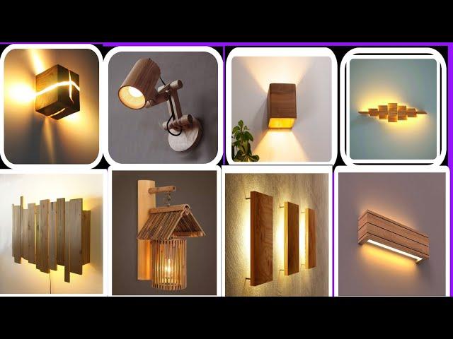 40 creative wooden wall lamp lights | wooden wall lamp lights design