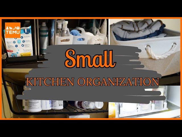 I Organized My Kitchen Using Only TEMU Products