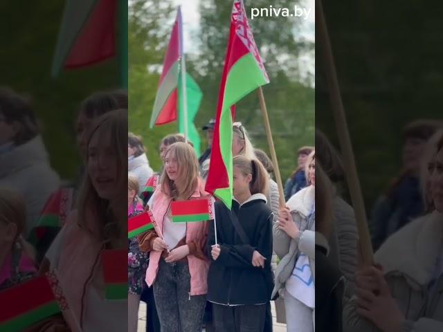Споем Гимн вместе! Торжество в агрогородке Полыковичи #могилев