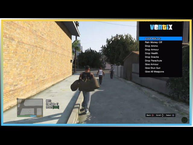 GTA V Ventix V2 Sprx Menu BLES/BLUS&NPUB/NPEB[ʜᴇɴ/ᴄꜰᴡ]