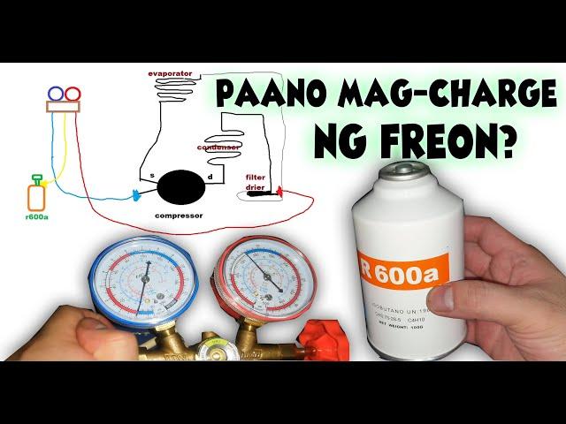 PART4: HOW TO CHARGE REFRIGERANT | R600a SAMSUNG INVERTER REFRIGERATOR