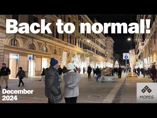 Ottaviano “boulevard” Rome's new living room a stone's throw from St. Peter's. Rome 4K 50 fps