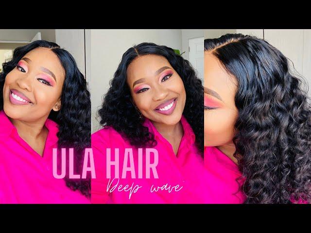 ULA HAIR DEEP WAVE FOR BEGINNERS ||Hair Review|| South African YouTuber.