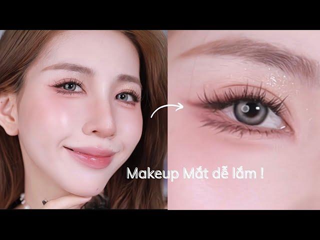 TỰ HỌC MAKEUP| Makeup mắt từ A-Z cho người mới ! Bạn sẽ tiết kiệm rất nhiều tiền học makeup đó !