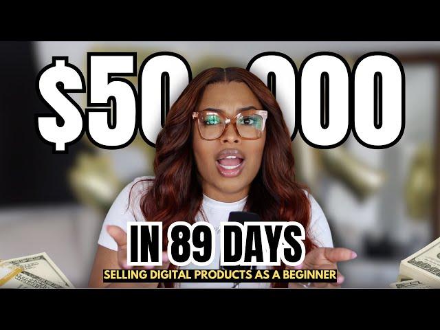 How I made $50,000 in 89 days selling a SINGLE product!