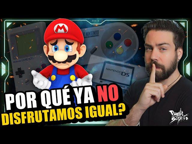 ¿Por qué ya NO DISFRUTAMOS igual de los VIDEOJUEGOS?