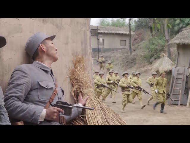 Anti-Japanese Movie! Japanese raid a village, unaware that it is full of Eighth Route’s ambushes.