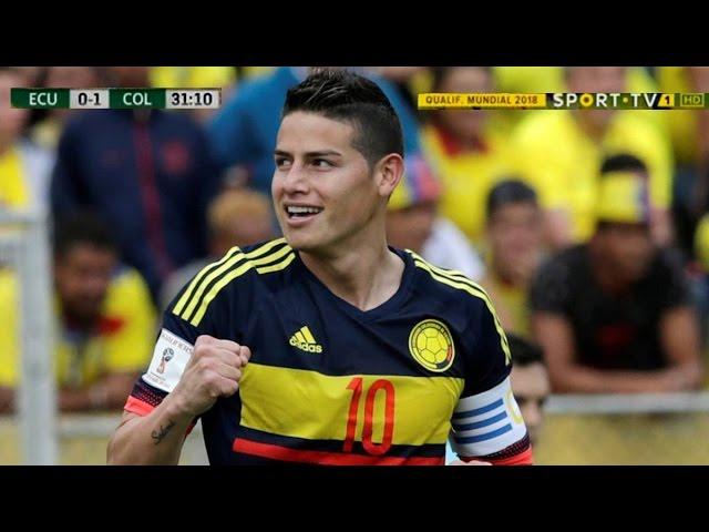 James Rodriguez vs Ecuador (WCQ) HD 28/03/2017 by V10 Comps