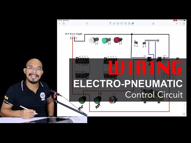 How to Wire a Basic Electro-pneumatic Circuit