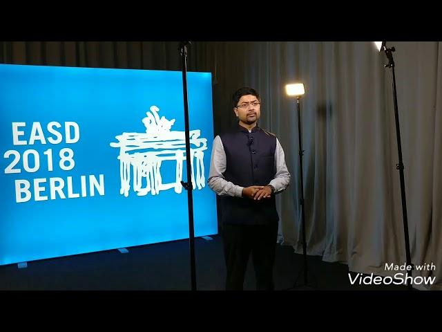 Diabetes Reversal EASD 2018 Berlin Germany (DR DEEP DUTTA)