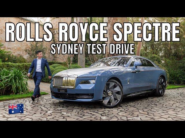 2024 Rolls Royce Spectre Test Drive Australia Battery Electric Vehicle