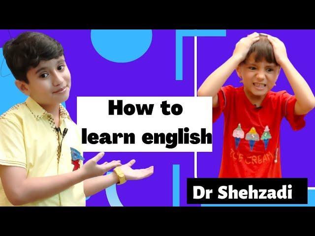 How To Learn English || Doctor Shehzadi || english conversation practice  by Muhammad Hasnain