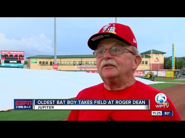 Don Mackay Oldest Bat Boy 7/24