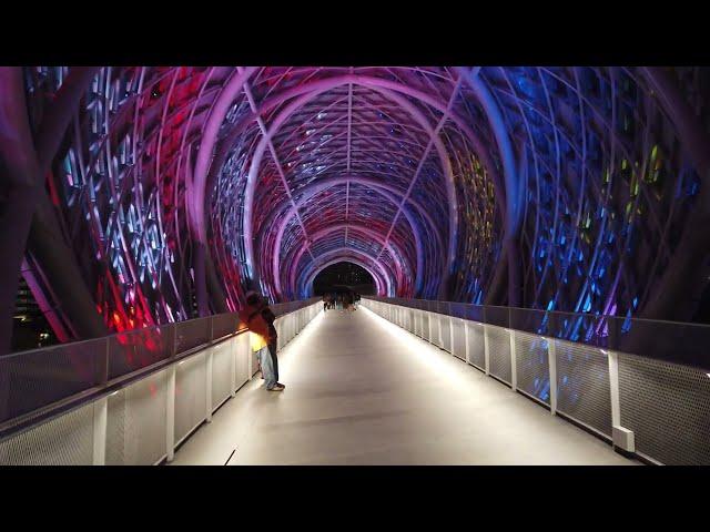 [4K] A Night Walk On The Saloma Bridge In Kuala Lumpur