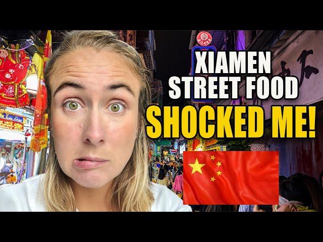 I Can’t Believe She Ate This! WILD Xiamen Street Food Adventure  中文字幕