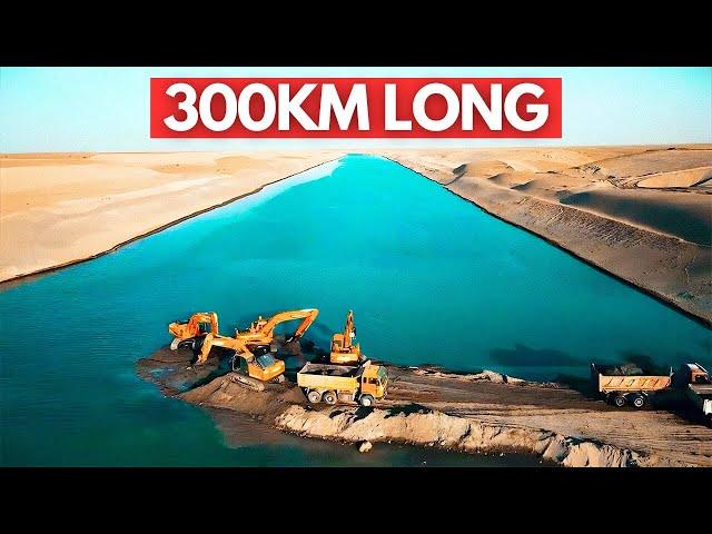 Israel Is Building A $55 BILLION Canal Through Gaza!