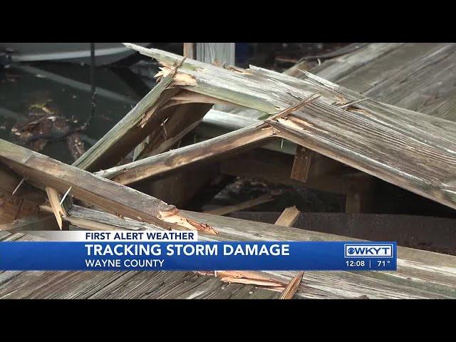 WATCH: Lake Cumberland marina heavily damaged by storms