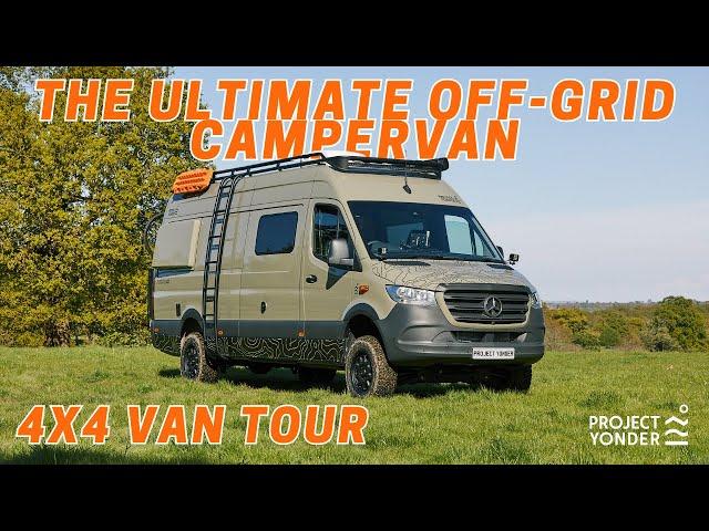 4X4 VAN TOUR | Inside this AWARD-WINNING Mercedes Sprinter: the Project Yonder, Freedom 4X!