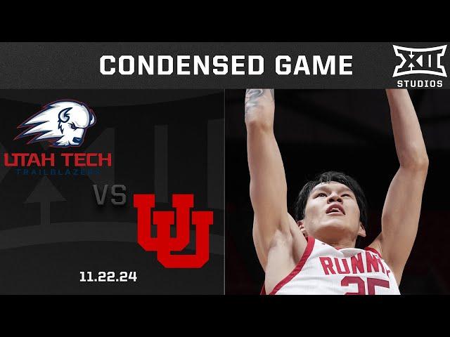 Utah Tech vs. Utah Condensed Game | 2024-25 Big 12 Men's Basketball