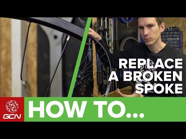 How To Replace A Broken Spoke | Fix Your Road Bike With GCN