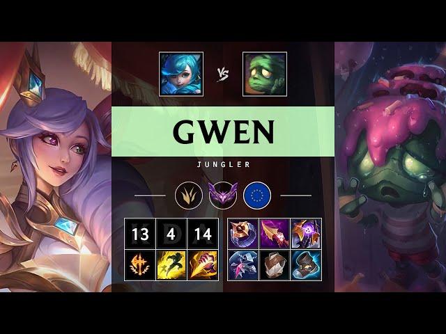 Gwen Jungle vs Amumu: Dominating - EUW Master Patch 14.24