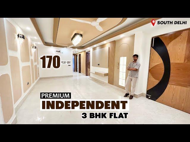 Premium Indepedent 3 BHK Flat In South Delhi | Spacious Flats Nearby Metro | 3BHK Flats  Chattarpur