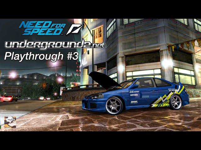 NFS underground2.net - Playthrough #3 [Hard Difficulty] | NFSU2 20th Anniversary