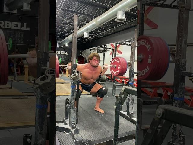 800lb Squat Fail No Spotters | Shane Hunt
