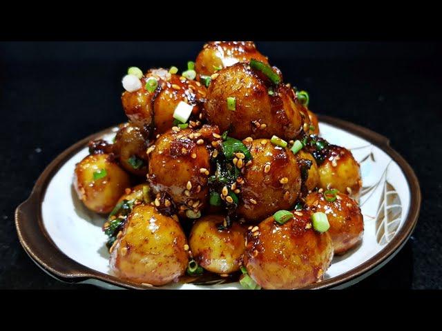 Soy Sauce Braised Small Potatoes