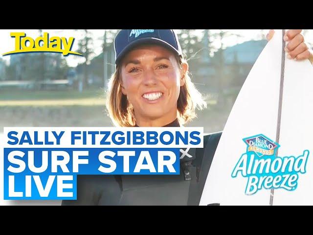 Sally Fitzgibbons on women's return to Teahupo'o | Today Show Australia