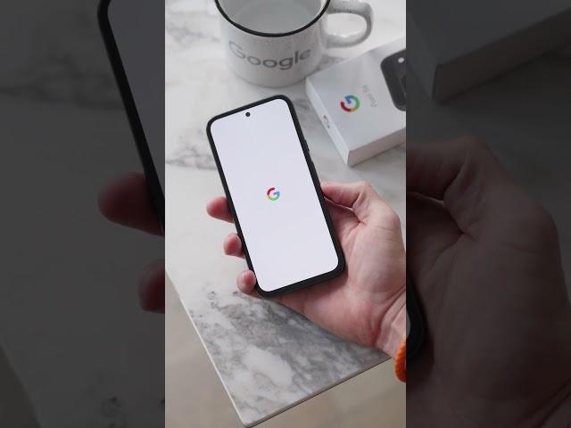 Google Pixel 8a UNBOXING - Black Obsidian