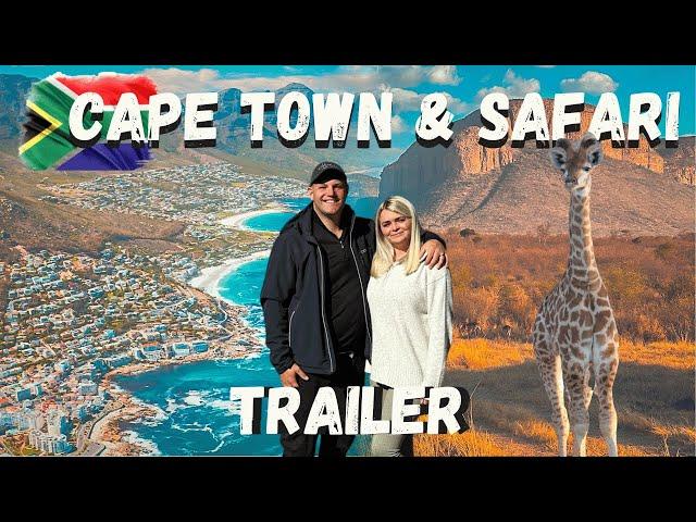 South African SAFARI & CAPE TOWN Trailer