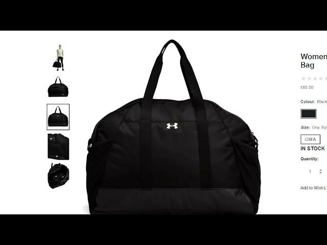 Project Rock Gym Bag - UNDER ARMOUR