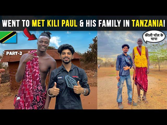 Finally Met With KILI PAUL in His Village - Tanzania: Africa! | Kili Paul Ka Gaon