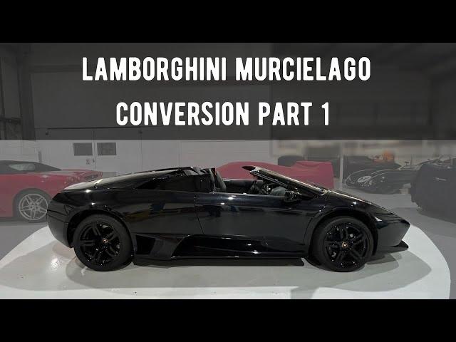 Lamborghini Murcielago Manual Conversion on an LP640 Part 1