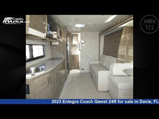 Amazing 2023 Entegra Coach Qwest 24R Class C RV For Sale in Davie, FL | RVUSA.com