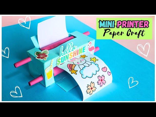 Cute Mini Printer DIY Tutorial #FunFridaysWithSweta