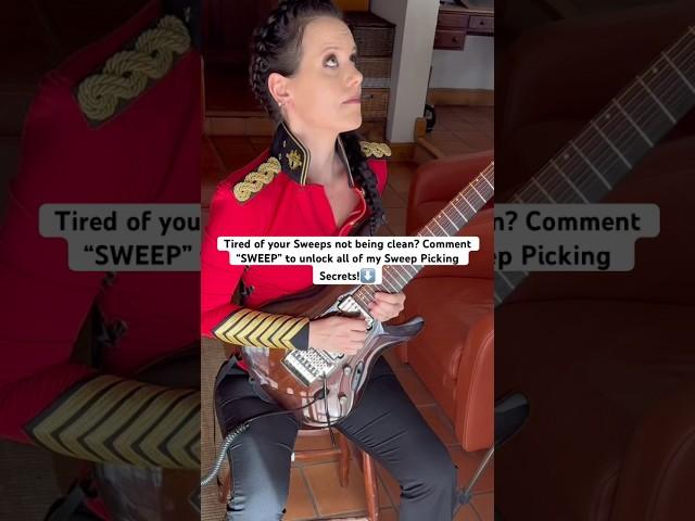Comment “SWEEP” for link! #guitarshred #classicalguitar #neoclassical #shredguitar #guitar #music
