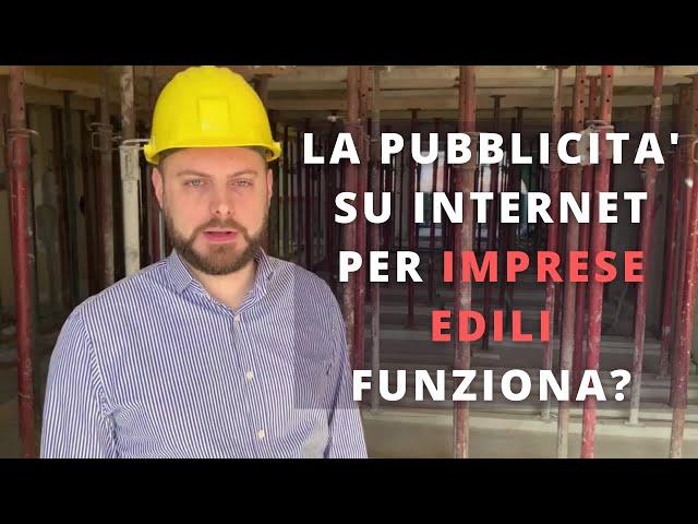 La pubblicità su internet per imprese edili funziona? "Cambria Marketing per Imprese edili"