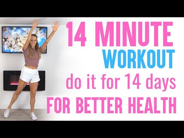 Take on the 14 Minute - 2 Week Challenge For Better Health - Low Impact  for Healthy Weight Loss